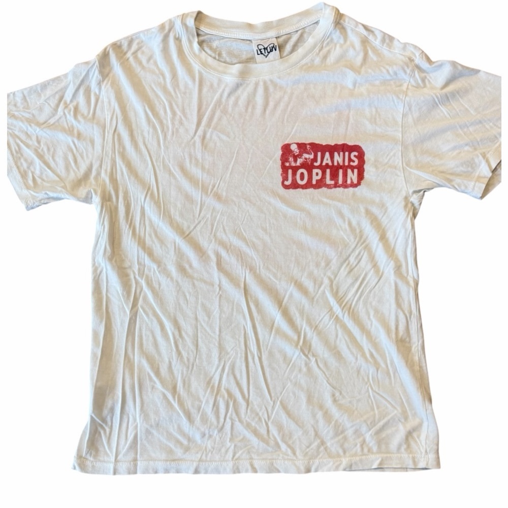 LetLuv by Daydreamer Janus Joplin Oversized XS white EUC